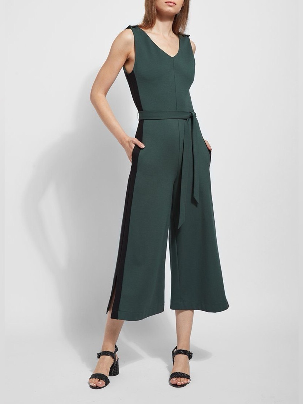 Lysse Katniss Hunter Green Jumpsuit Size S